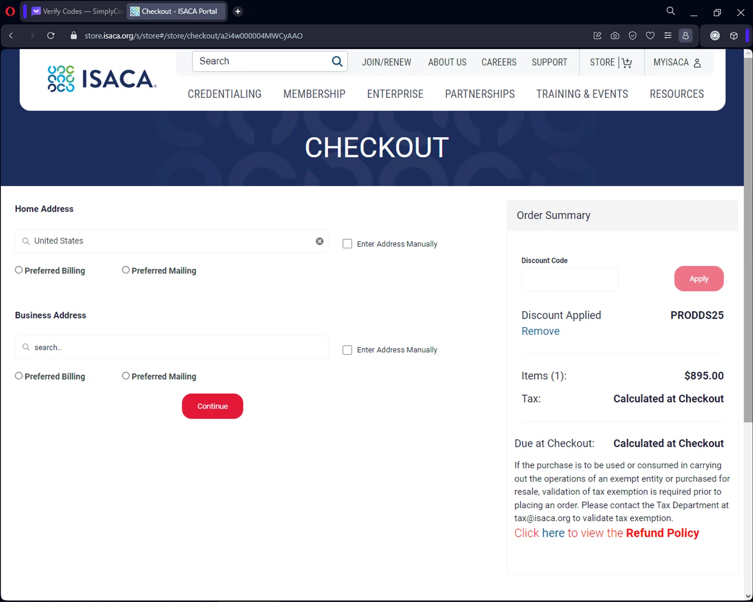 how to use Isaca coupons
