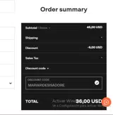 MARIARIDESISADORE coupon verification screenshot