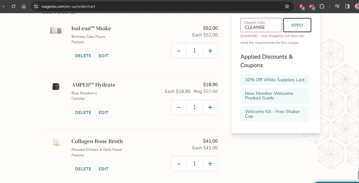 Isagenix Coupon Codes 10 Off September 2024