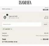 LASHDAY coupon verification screenshot