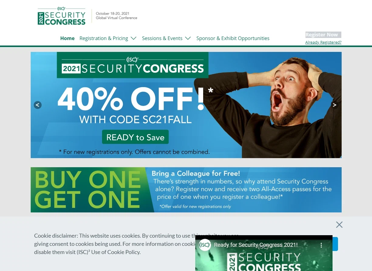 how to use Isc2 coupons