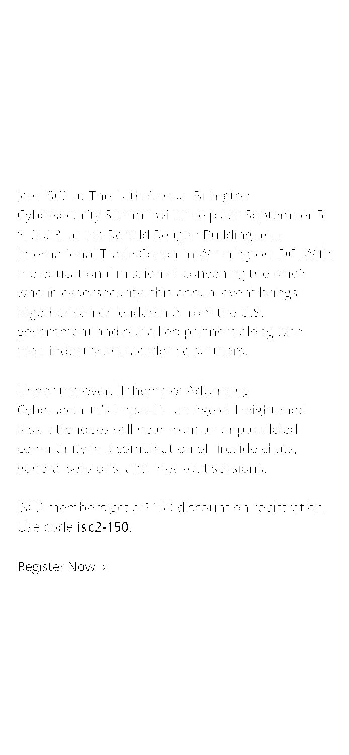 ISC2 checkout page showing ISC2 coupon code box | Screenshot taken by SimplyCodes community member on Aug 29, 2023