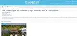 Island Realty coupon verification screenshot