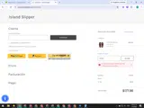 Island Slipper coupon verification screenshot