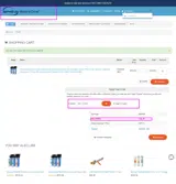 WELCOME5 coupon verification screenshot