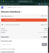 SUKKOT2025 coupon verification screenshot