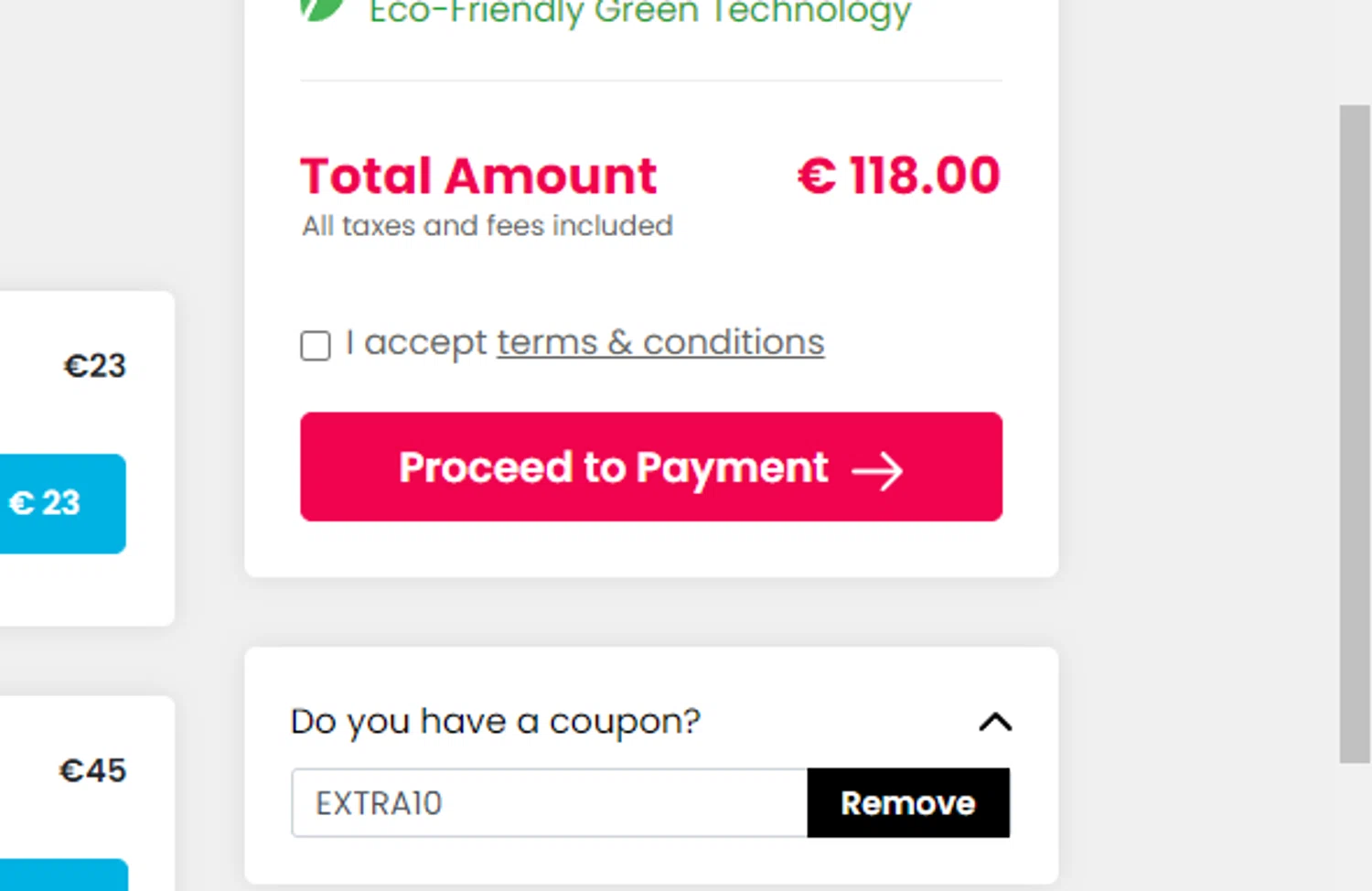Istanbul Tourist Pass checkout page showing Istanbul Tourist Pass discount code box | Screenshot taken by SimplyCodes community member on Nov 16, 2024