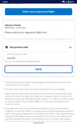 EASTER coupon verification screenshot