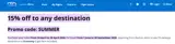 ITA Airways US coupon verification screenshot