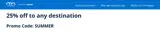 ITA Airways US coupon verification screenshot