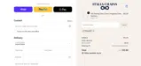 Italia Chains coupon verification screenshot