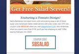 sbsalad coupon verification screenshot