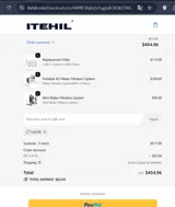 LUG16 coupon verification screenshot
