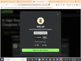HAIR19 coupon verification screenshot