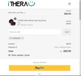 YURI20CAP coupon verification screenshot