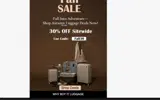 FALL30 coupon verification screenshot