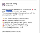 Itsa Girl Thing coupon verification screenshot