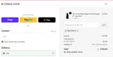 WELCOME10 coupon verification screenshot