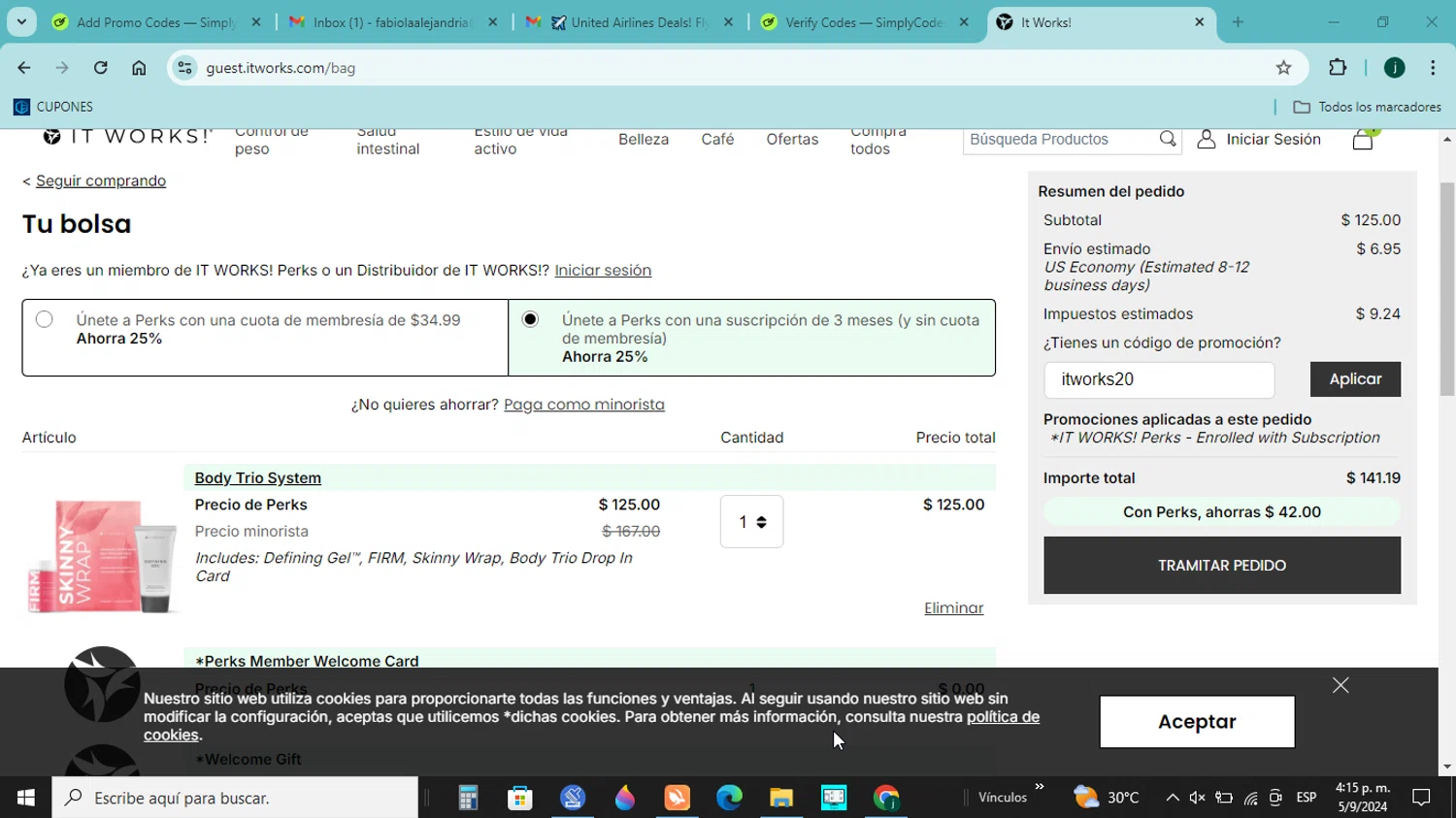 how to use It Works coupons