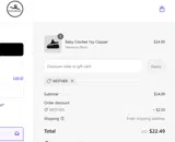 MOTHER coupon verification screenshot