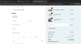 WELCOME23 coupon verification screenshot