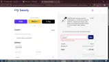 Ivy Beauty coupon verification screenshot