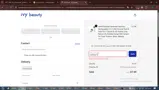 Ivy Beauty coupon verification screenshot