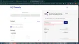 Ivy Beauty coupon verification screenshot