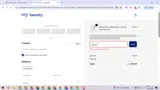 Ivy Beauty coupon verification screenshot