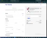 Ivy Beauty coupon verification screenshot