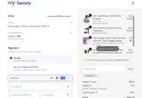 Ivy Beauty coupon verification screenshot