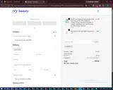 Ivy Beauty coupon verification screenshot