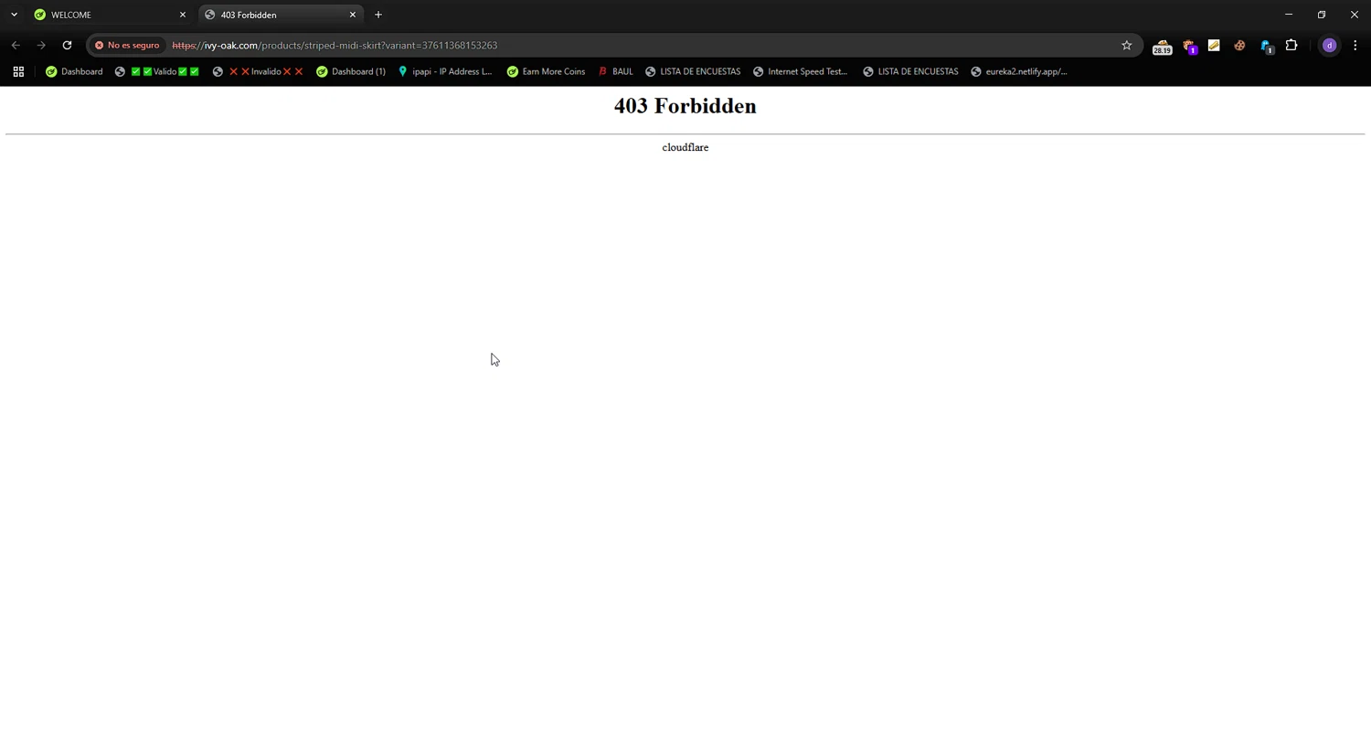 Ivy Oak promo code screenshot showing code WELCOME applied at Ivy Oak checkout page. Uploaded by SimplyCodes community member SavvySeeker200 on Apr 26, 2025
