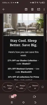 Shade27 coupon verification screenshot