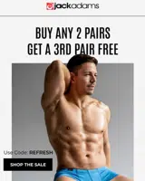 Jack Adams USA coupon verification screenshot