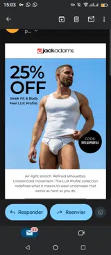 Jack Adams USA coupon verification screenshot