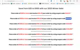 Jack-It coupon verification screenshot