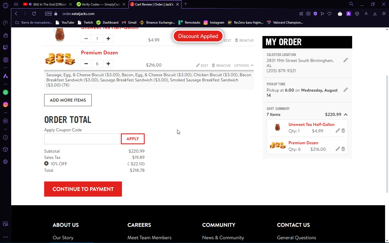 Jack's Coupon Codes 20 Off September 2024