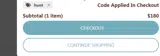 hunt coupon verification screenshot