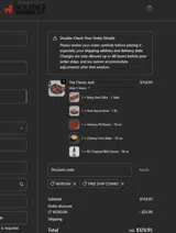 Jack Stack Barbecue coupon verification screenshot
