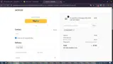 WELCOME77 coupon verification screenshot