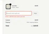 Jacob Bar coupon verification screenshot