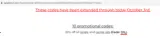 OIL coupon verification screenshot