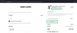 JADEDPOPUP coupon verification screenshot