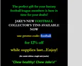 Jake's Mint Chew coupon verification screenshot