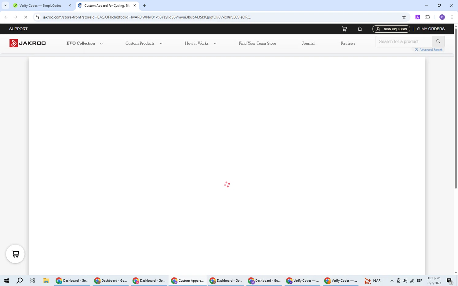 Jakroo promo code screenshot showing code PENNNICA23 applied at Jakroo checkout page. Uploaded by SimplyCodes community member BudgetHawk9503 on Mar 13, 2025