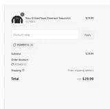 POWER10 coupon verification screenshot