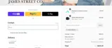 James Street Co coupon verification screenshot