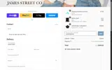 James Street Co coupon verification screenshot