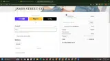 James Street Co coupon verification screenshot